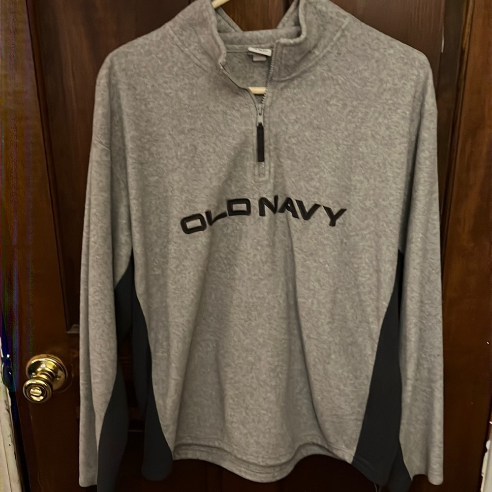 Pull-over long sleeve fleece